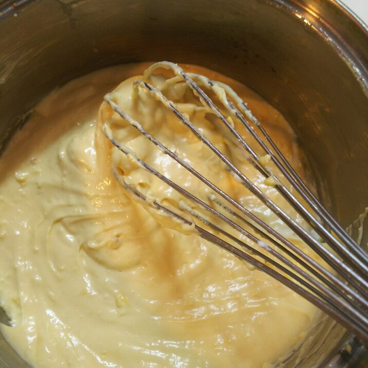 簡単 洗い物 鍋ひとつで出来る カスタードクリーム